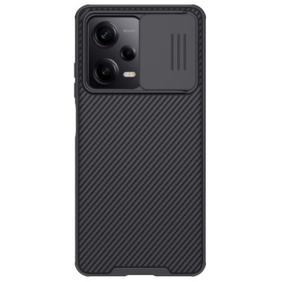 Xiaomi Redmi Note 12 Pro (Poco X5 Pro) „Nillkin“ CamShield juodas dėklas, nugarėlė su kameros apsauga | Priedai.lt