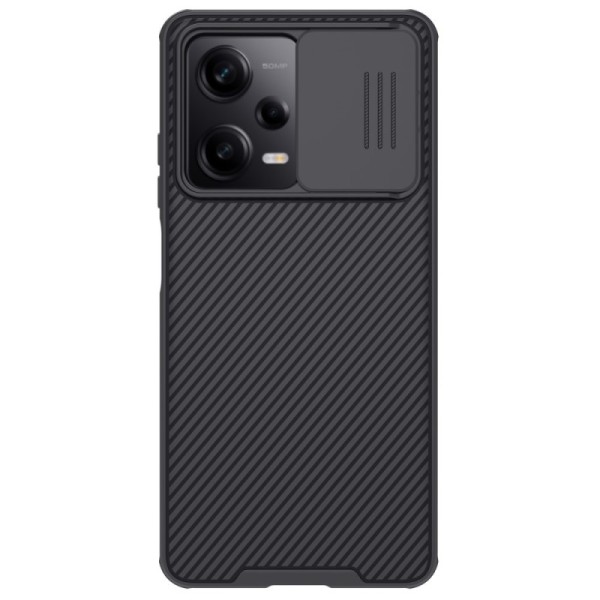 „Nillkin“ CamShield dėklas - juodas (Redmi Note 12 Pro / Poco X5 Pro)