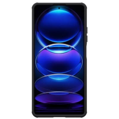 Xiaomi Redmi Note 12 Pro (Poco X5 Pro) „Nillkin“ CamShield juodas dėklas, nugarėlė su kameros apsauga | Priedai.lt