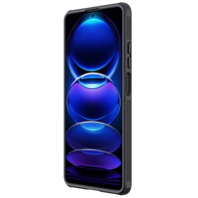 Xiaomi Redmi Note 12 Pro (Poco X5 Pro) „Nillkin“ CamShield juodas dėklas, nugarėlė su kameros apsauga | Priedai.lt