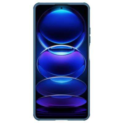 Xiaomi Redmi Note 12 Pro (Poco X5 Pro) „Nillkin“ CamShield mėlynas dėklas, nugarėlė su kameros apsauga | Priedai.lt