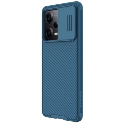 Xiaomi Redmi Note 12 Pro (Poco X5 Pro) „Nillkin“ CamShield mėlynas dėklas, nugarėlė su kameros apsauga | Priedai.lt