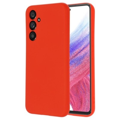 Samsung Galaxy A54 (SM-A546B) Shell kieto silikono (TPU) dėklas raudonas - nugarėlė | Priedai.lt