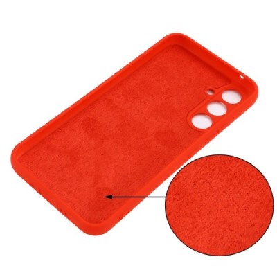 Samsung Galaxy A54 (SM-A546B) Shell kieto silikono (TPU) dėklas raudonas - nugarėlė | Priedai.lt