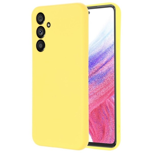 „Shell“ kieto silikono (TPU) dėklas - geltonas (Galaxy A54)
