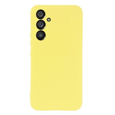 Samsung Galaxy A54 (SM-A546B) Shell kieto silikono (TPU) dėklas geltonas - nugarėlė | Priedai.lt