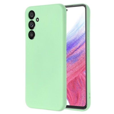 Samsung Galaxy A54 (SM-A546B) Shell kieto silikono (TPU) dėklas žalias - nugarėlė | Priedai.lt