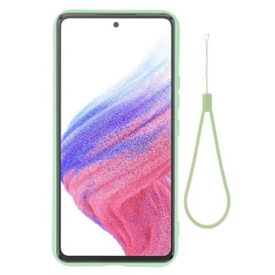 Samsung Galaxy A54 (SM-A546B) Shell kieto silikono (TPU) dėklas žalias - nugarėlė | Priedai.lt