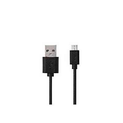 „Bullet“ micro usb juodas laidas 3 m. | Priedai.lt