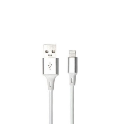 „Bullet“ Lightning USB baltas laidas 3 m. | Priedai.lt