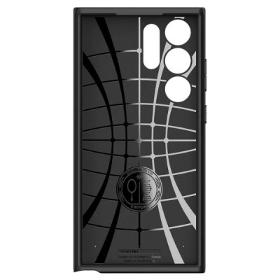 „Spigen“ Neo Hybrid sustiprintos apsaugos Samsung Galaxy S23 Ultra (SM-S918) juodas dėklas | Priedai.lt