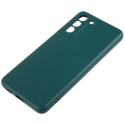 Samsung Galaxy S21 FE (Fan Edition) 5G kieto silikono (TPU) dėklas žalias - nugarėlė | Priedai.lt