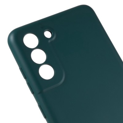 Samsung Galaxy S21 FE (Fan Edition) 5G kieto silikono (TPU) dėklas žalias - nugarėlė | Priedai.lt