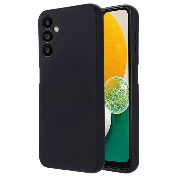 „Shell“ kieto silikono (TPU) dėklas - juodas (Galaxy A14 4G)