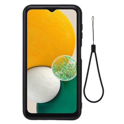 Samsung Galaxy A14 4G (SM-A145F) Shell kieto silikono (TPU) dėklas juodas - nugarėlė | Priedai.lt