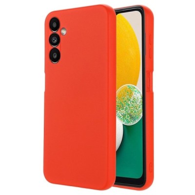 Samsung Galaxy A14 4G (SM-A145F) Shell kieto silikono (TPU) dėklas raudonas - nugarėlė | Priedai.lt