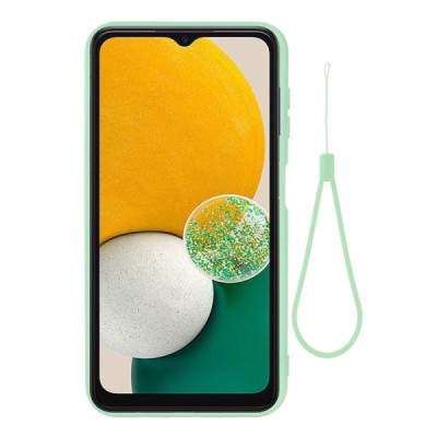 Samsung Galaxy A14 4G (SM-A145F) Shell kieto silikono (TPU) dėklas žalias - nugarėlė | Priedai.lt