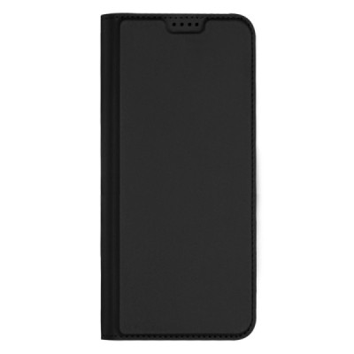 „Dux Ducis“ Skin serijos Samsung Galaxy A54 (SM-A546B) juodas odinis atverčiamas dėklas | Priedai.lt