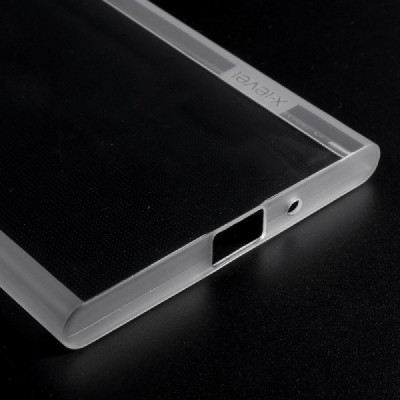 Sony Xperia XZ Premium „X-Level“ skaidrus (permatomas) kieto silikono TPU bespalvis dėklas | Priedai.lt