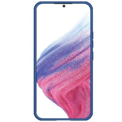Samsung Galaxy A54 (SM-A546B) „Nillkin“ Frosted Shield Pro mėlynas dėklas - nugarėlė | Priedai.lt