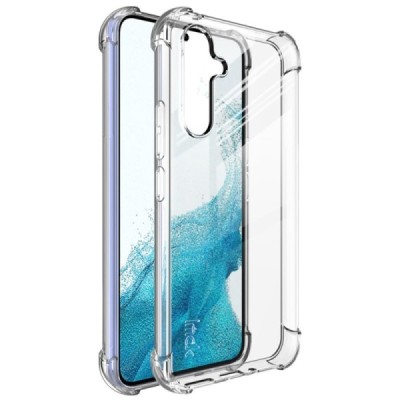 Samsung Galaxy A54 (SM-A546B) Imak sustiprintos apsaugos kieto silikono TPU skaidrus dėklas - nugarėlė | Priedai.lt