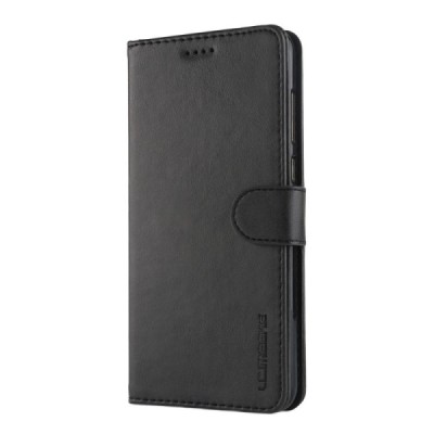 „Lc.Imeeke“ Huawei Mate 10 Lite juodas odinis atverčiamas dėklas | Priedai.lt