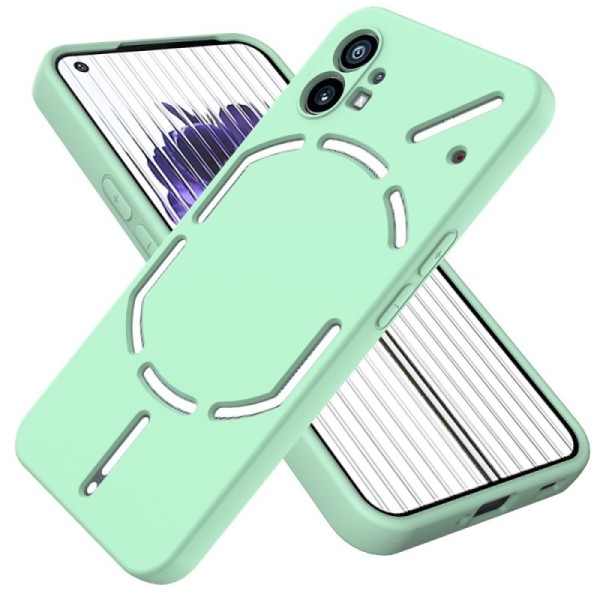 „Shell“ kieto silikono (TPU) dėklas - žalias (Nothing Phone 1)
