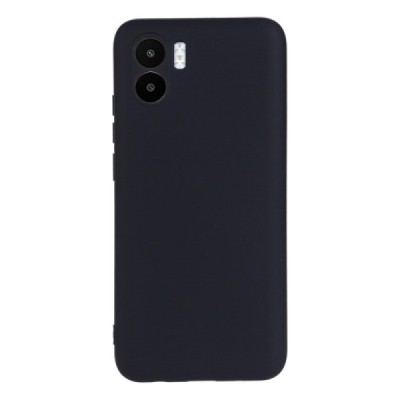 Xiaomi Redmi A2 (A1) Shell kieto silikono (TPU) dėklas juodas - nugarėlė | Priedai.lt