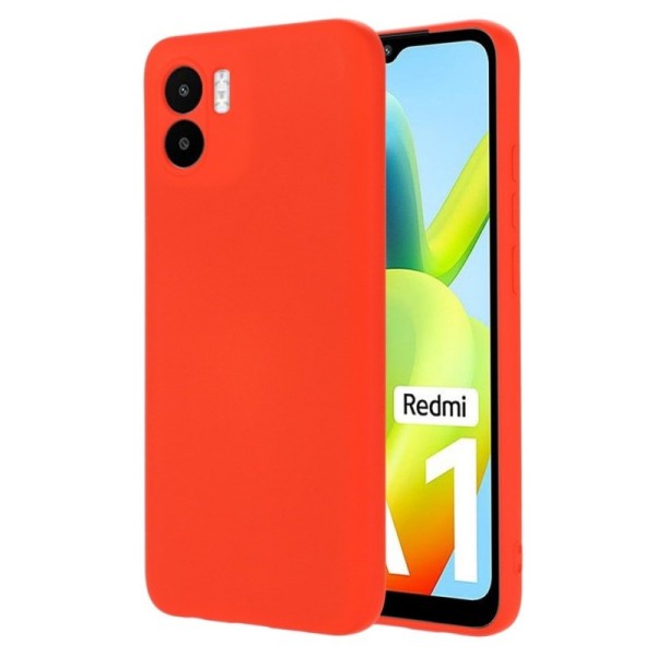 „Shell“ kieto silikono (TPU) dėklas - raudonas (Redmi A2 / A1)