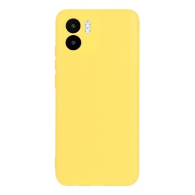 Xiaomi Redmi A2 (A1) Shell kieto silikono (TPU) dėklas geltonas - nugarėlė | Priedai.lt