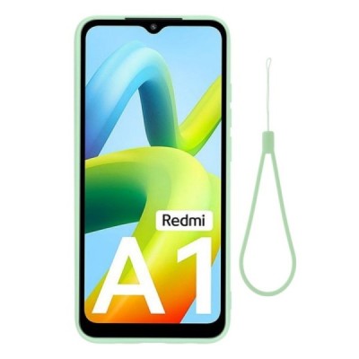 Xiaomi Redmi A2 (A1) Shell kieto silikono (TPU) dėklas žalias - nugarėlė | Priedai.lt