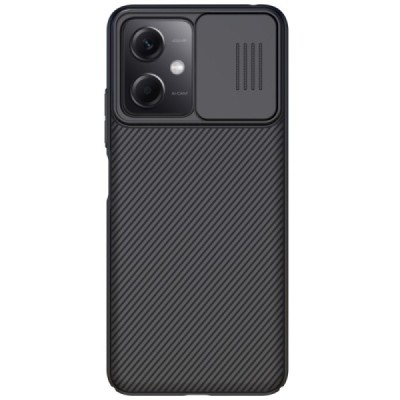 Xiaomi Redmi Note 12 (Poco X5 5G) „Nillkin“ CamShield juodas dėklas, nugarėlė su kameros apsauga | Priedai.lt