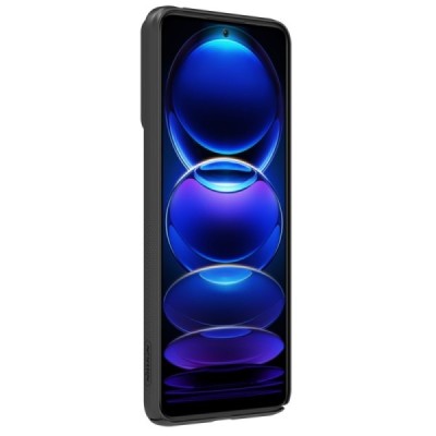 Xiaomi Redmi Note 12 (Poco X5 5G) „Nillkin“ CamShield juodas dėklas, nugarėlė su kameros apsauga | Priedai.lt