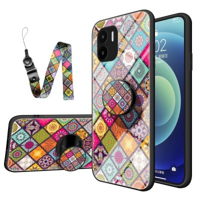 Xiaomi Redmi A2 (Redmi A1) „Pattern“ kieto silikono TPU spalvotas dėklas - nugarėlė | Priedai.lt