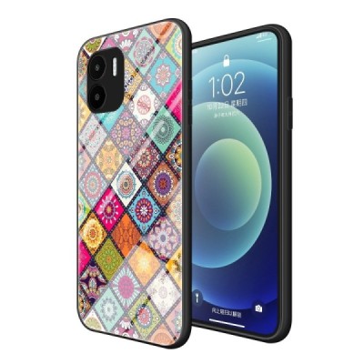 Xiaomi Redmi A2 (Redmi A1) „Pattern“ kieto silikono TPU spalvotas dėklas - nugarėlė | Priedai.lt