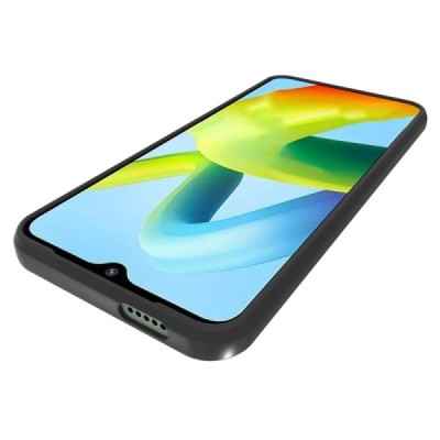 Xiaomi Redmi A2 (Redmi A1) kieto silikono TPU juodas dėklas - nugarėlė | Priedai.lt