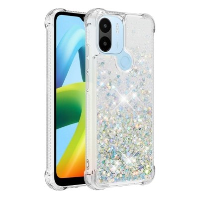 Xiaomi Redmi A2 (Redmi A1, A2+, A1+) Shine Kickstand kieto silikono TPU skaidrus dėklas - nugarėlė | Priedai.lt