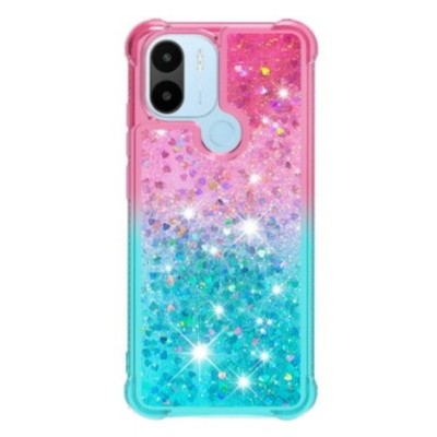 Xiaomi Redmi A2 (Redmi A1, A2+, A1+) Strap Shine kieto silikono TPU mėtinis / rožinis dėklas - nugarėlė | Priedai.lt