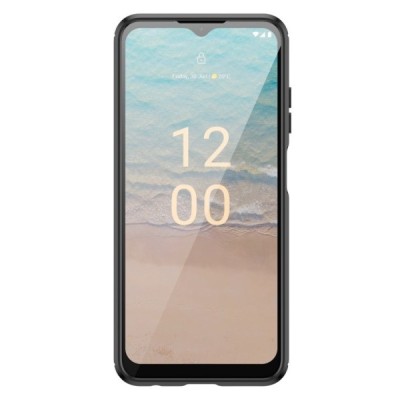 Nokia G22 „Carbon“ kieto silikono TPU juodas dėklas - nugarėlė | Priedai.lt
