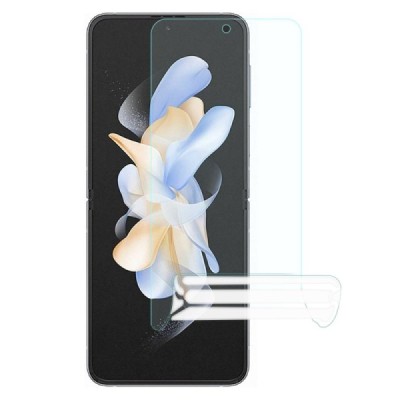 Samsung Galaxy Z Flip4 (F721) apsauginė skaidri (pilnai dengianti) ekrano ir nugarėlės plėvelė | Priedai.lt
