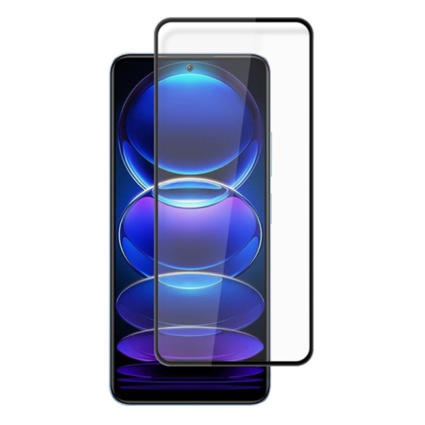 „Mocolo“ Tempered Glass apsauginis ekrano stiklas 2.5D - juodas (Redmi Note 12 / Poco X5 5G)