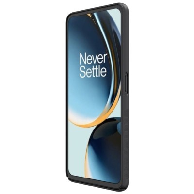 Nillkin Frosted Shield OnePlus Nord CE 3 Lite 5G juodas plastikinis dėklas | Priedai.lt
