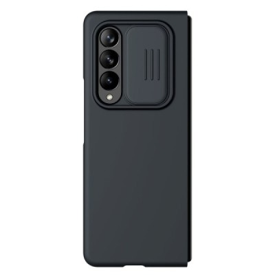 Samsung Galaxy Z Fold3 5G (F926B) „Nillkin“ CamShield Silky juodas dėklas, nugarėlė su kameros apsauga | Priedai.lt