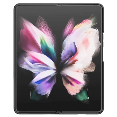 Samsung Galaxy Z Fold3 5G (F926B) „Nillkin“ CamShield Silky juodas dėklas, nugarėlė su kameros apsauga | Priedai.lt