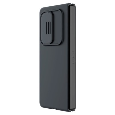 Samsung Galaxy Z Fold3 5G (F926B) „Nillkin“ CamShield Silky juodas dėklas, nugarėlė su kameros apsauga | Priedai.lt