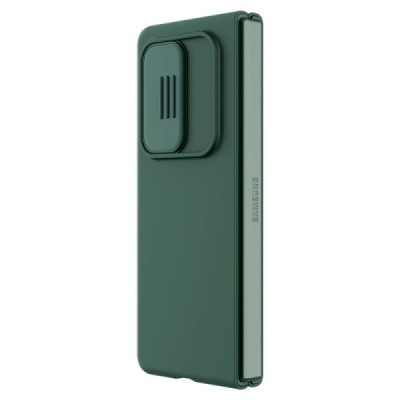 Samsung Galaxy Z Fold3 5G (F926B) „Nillkin“ CamShield Silky žalias dėklas, nugarėlė su kameros apsauga | Priedai.lt