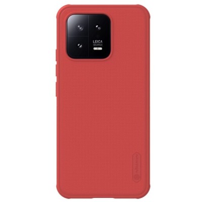 Xiaomi 13 „Nillkin“ Frosted Shield Pro raudonas dėklas - nugarėlė | Priedai.lt