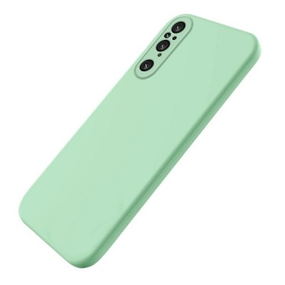 Sony Xperia 1 V Shell kieto silikono TPU žalias dėklas - nugarėlė | Priedai.lt