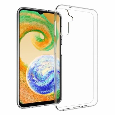 Samsung Galaxy A14 5G (SM-A146B, SM-A145F) kieto silikono TPU skaidrus dėklas - nugarėlė | Priedai.lt