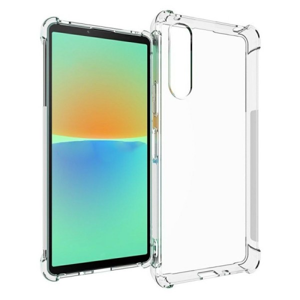 Sustiprintos apsaugos dėklas - skaidrus (Xperia 10 V)